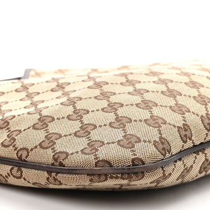 Gucci Monogram Medium New Britt Hobo Dark Brown 8 of 10