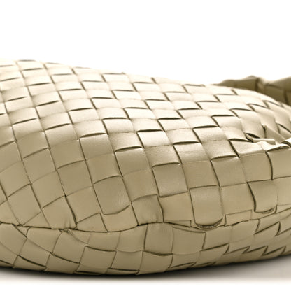 Bottega Veneta Nappa Intrecciato Teen Jodie Hobo Travertine 10 of 13