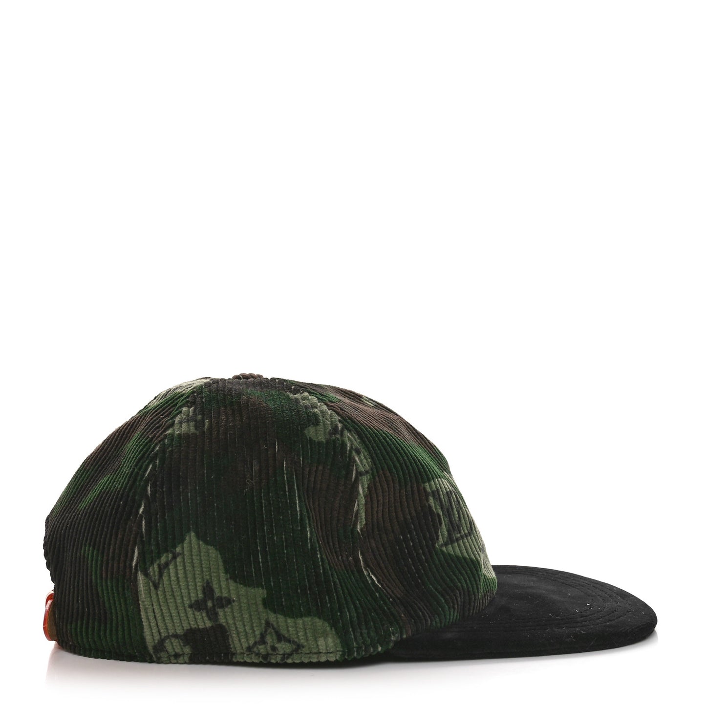 Camoflauge Velvet Monogram Cap 58 Black