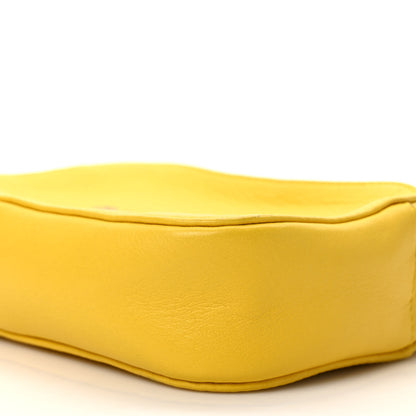 Balenciaga Smooth Calfskin Logo XS Everyday Camera Bag Jaune Soleil Black 8 of 8
