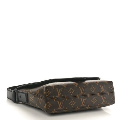 Louis Vuitton Monogram Macassar Magnetic Messenger 4 of 9