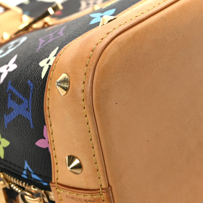Louis Vuitton Monogram Multicolor Alma Black 7 of 13