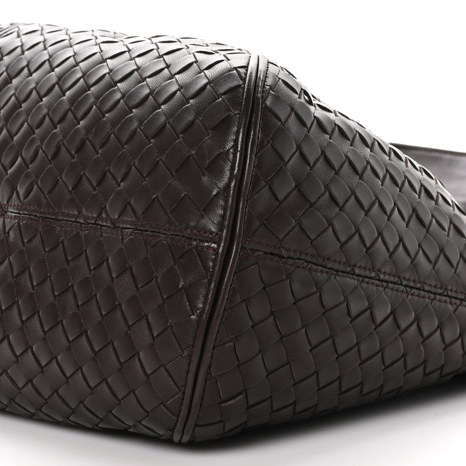 Bottega Veneta Nappa Intrecciato Ball Hobo Ebano 8 of 8