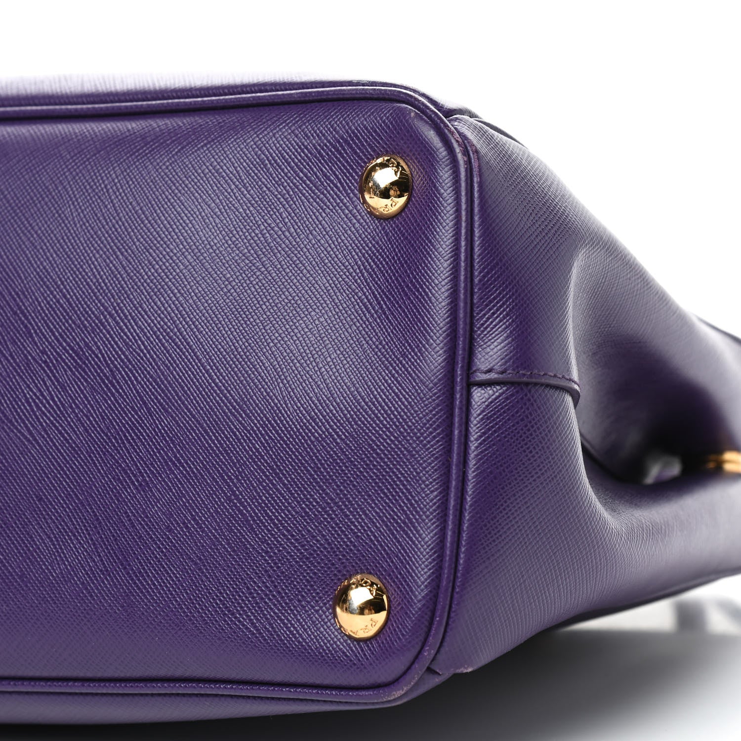 Prada Saffiano Galleria Double Zip Tote Viola 7 of 11