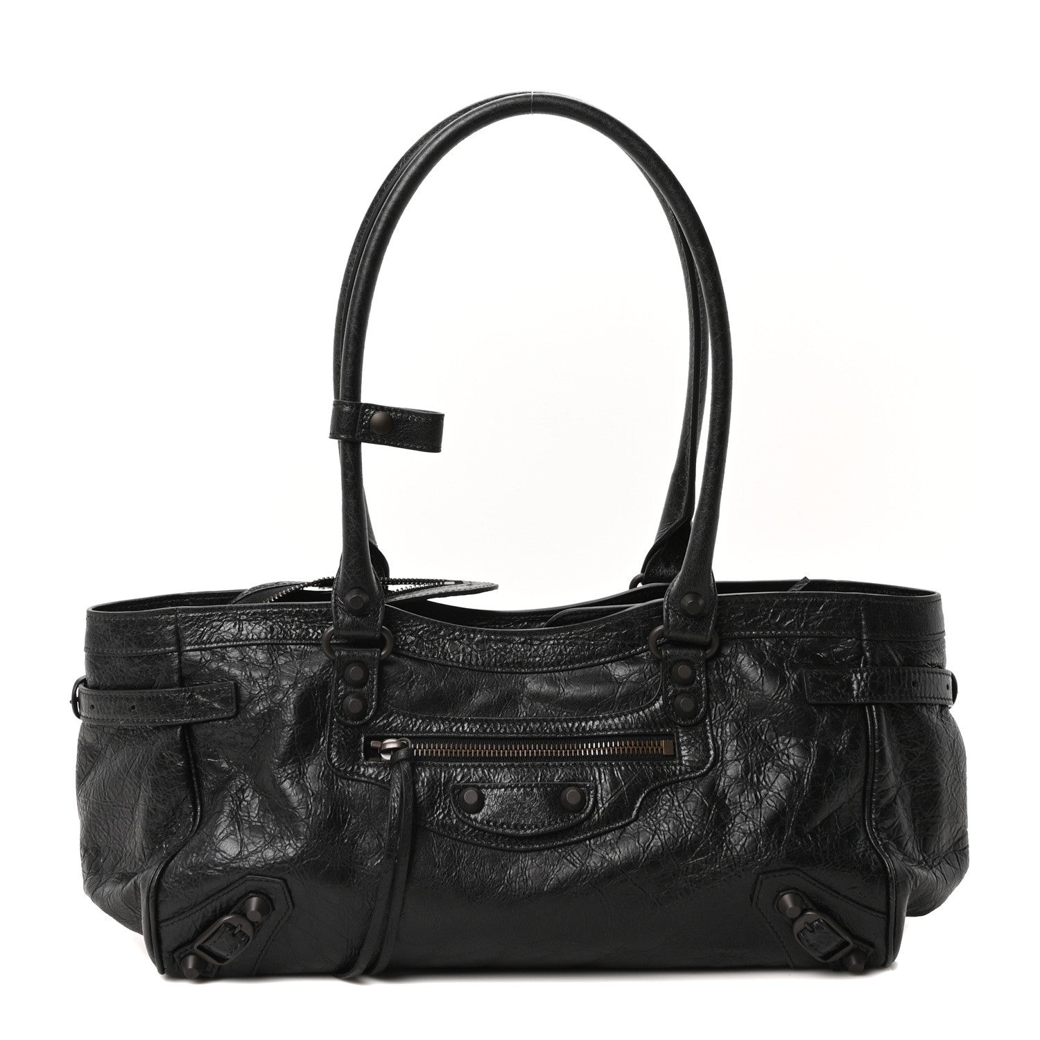 Balenciaga Agneau Arena Classic Hardware East West Le City Black 1 of 10
