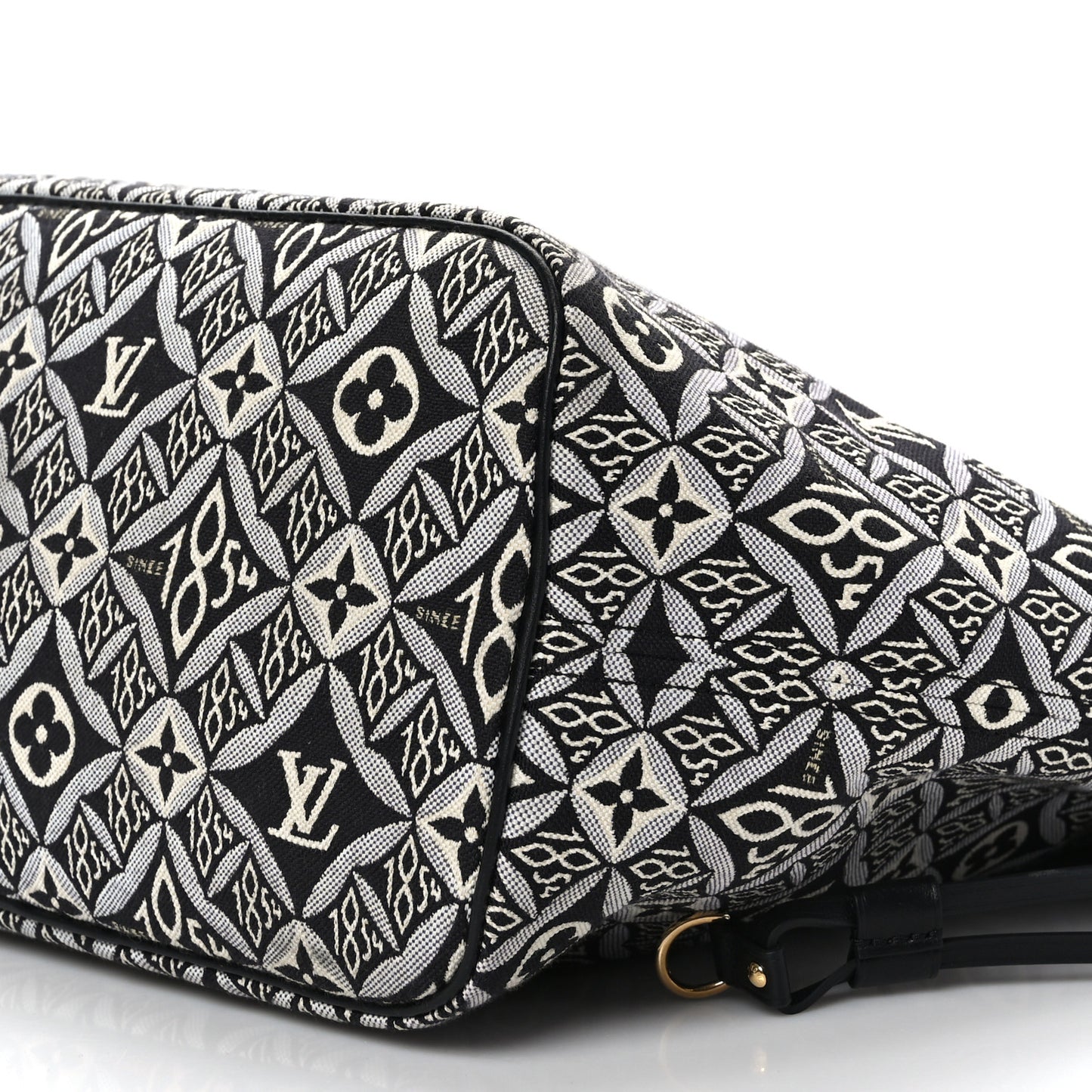 Jacquard Since 1854 Neverfull MM Grey