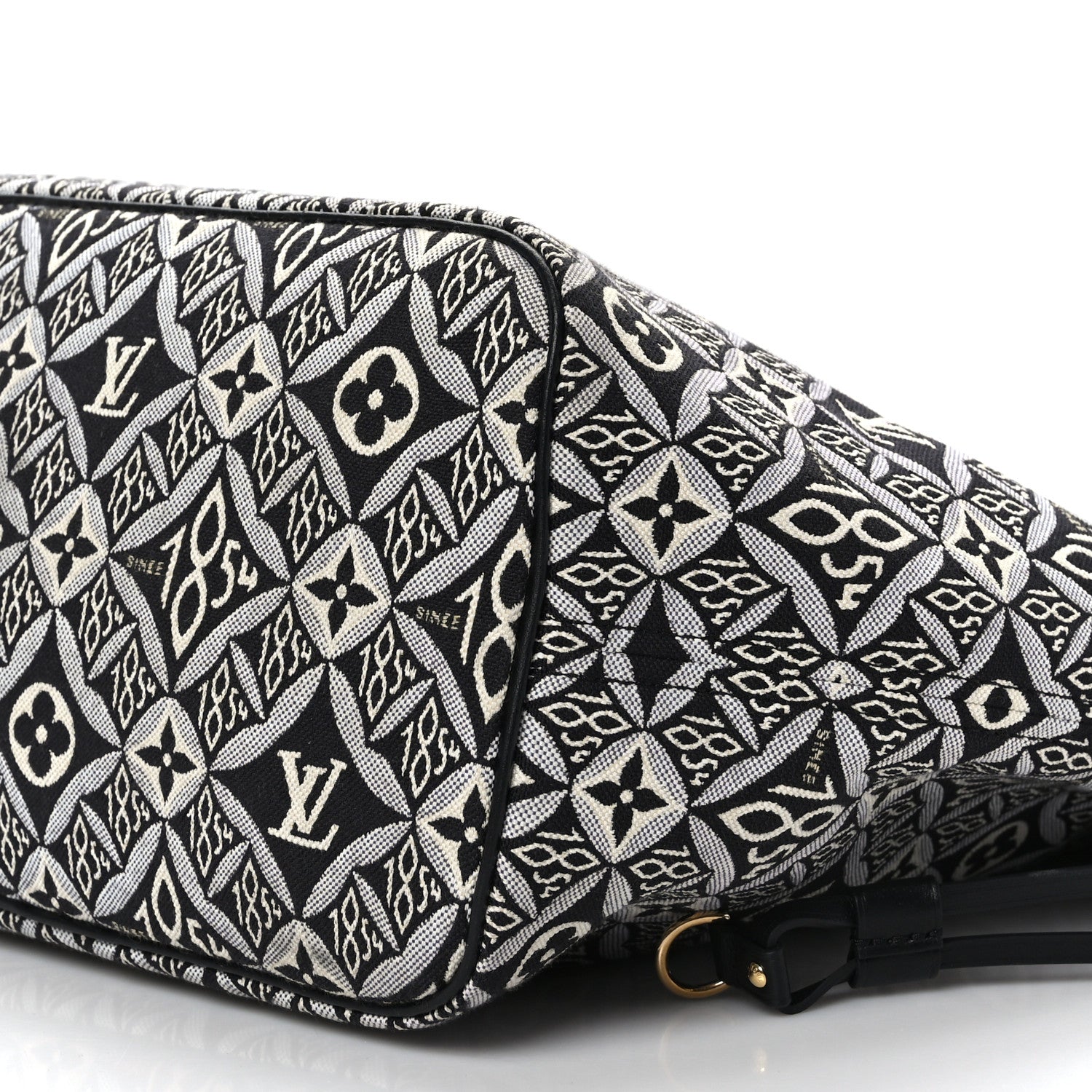 Louis Vuitton Jacquard Since 1854 Neverfull MM Grey 8 of 8