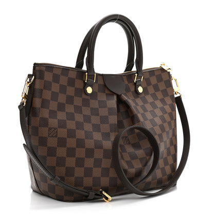Louis Vuitton Damier Ebene Siena MM 3 of 11