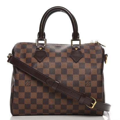 Louis Vuitton Damier Ebene Speedy Bandouliere 25 1 of 9
