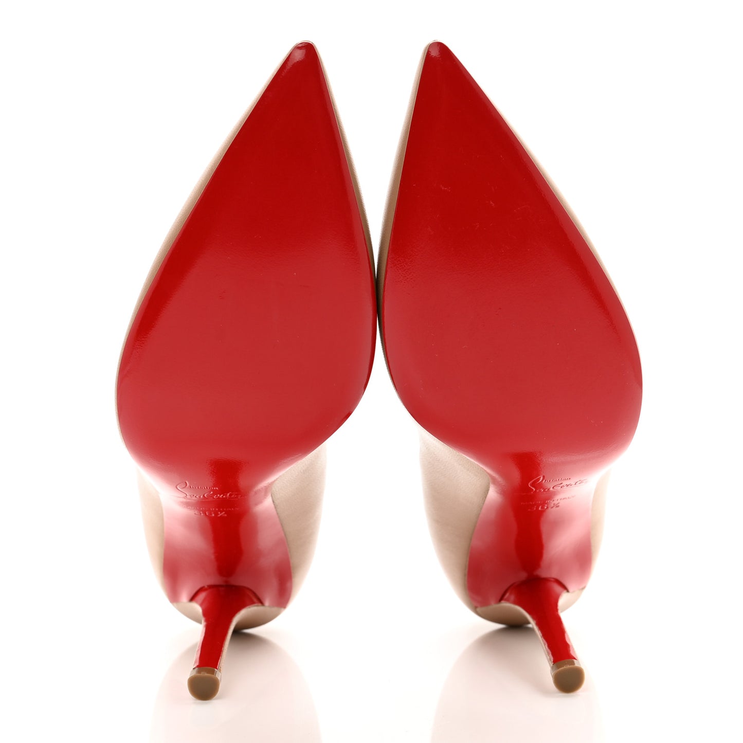 Nappa Apostrophy 100 Pumps 36.5 Nude