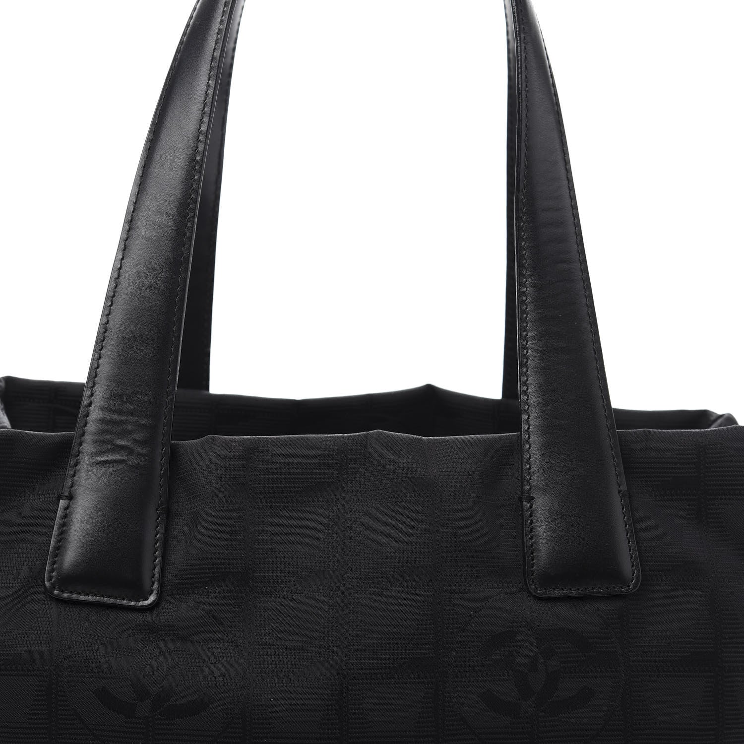 Chanel Nylon Medium Travel Tote Black 14 of 14