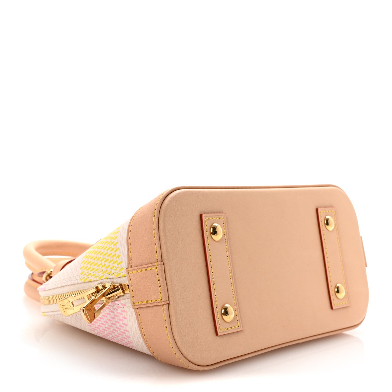 Louis Vuitton Damierlicious Alma BB Rose Peach 4 of 9