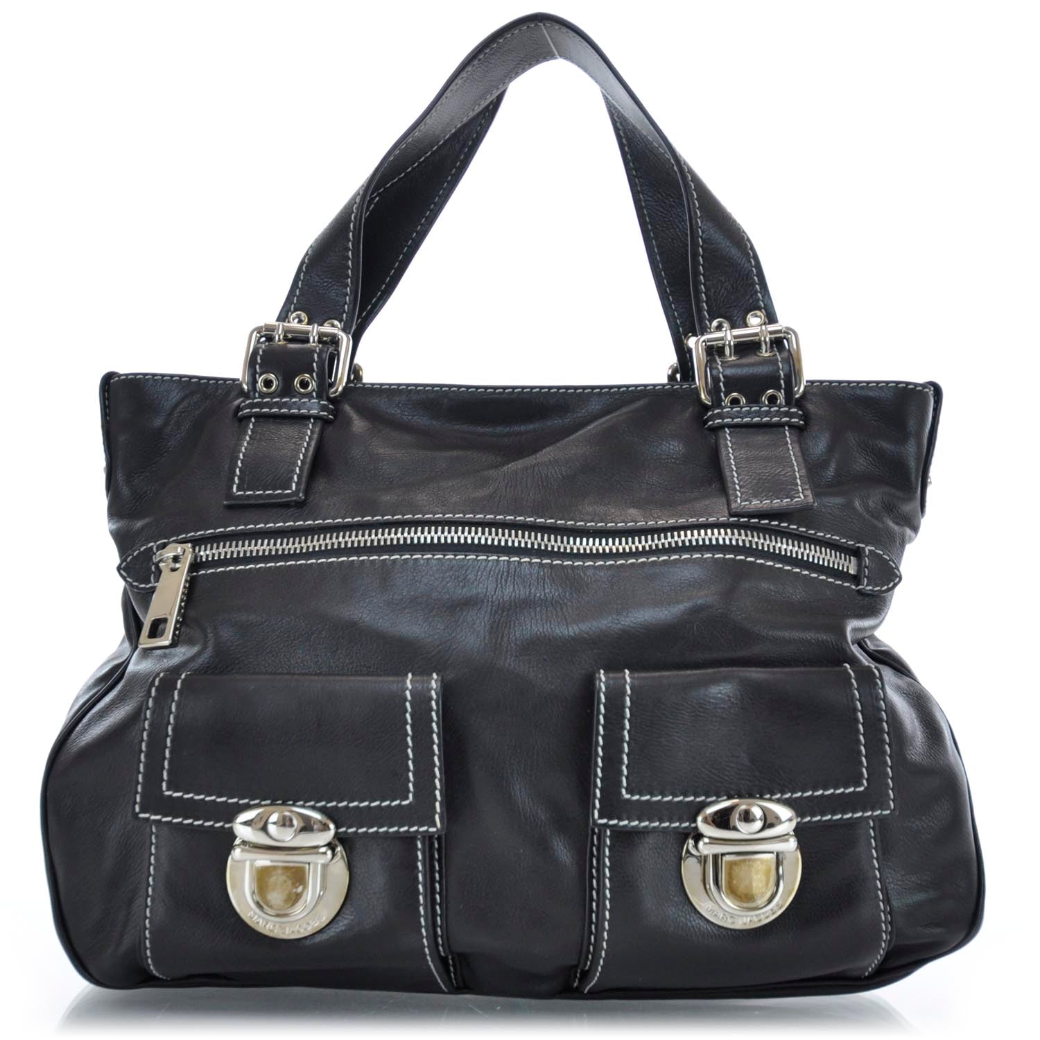 Marc Jacobs Leather Stella Black 1 of 9