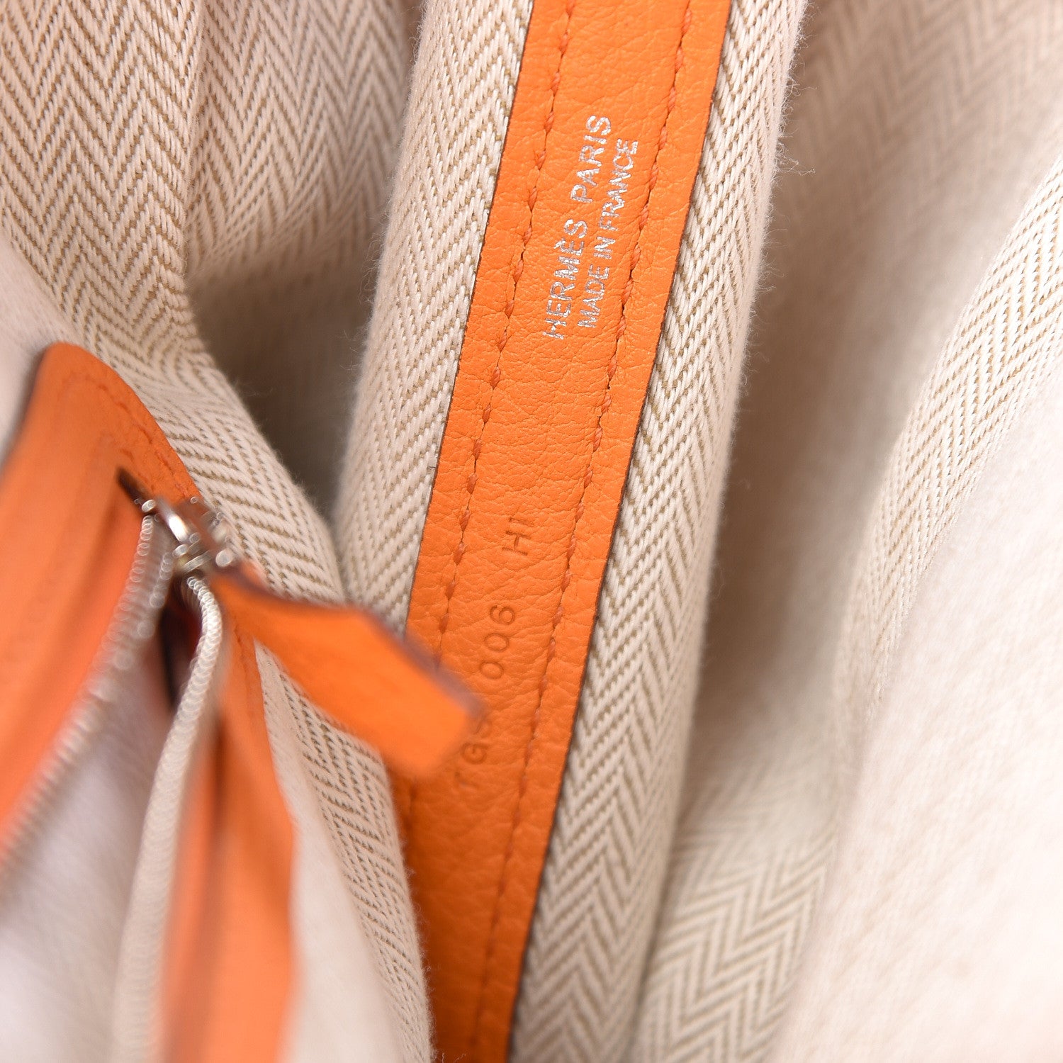 Hermes Negonda Garden Party 36 MM Orange 6 of 11