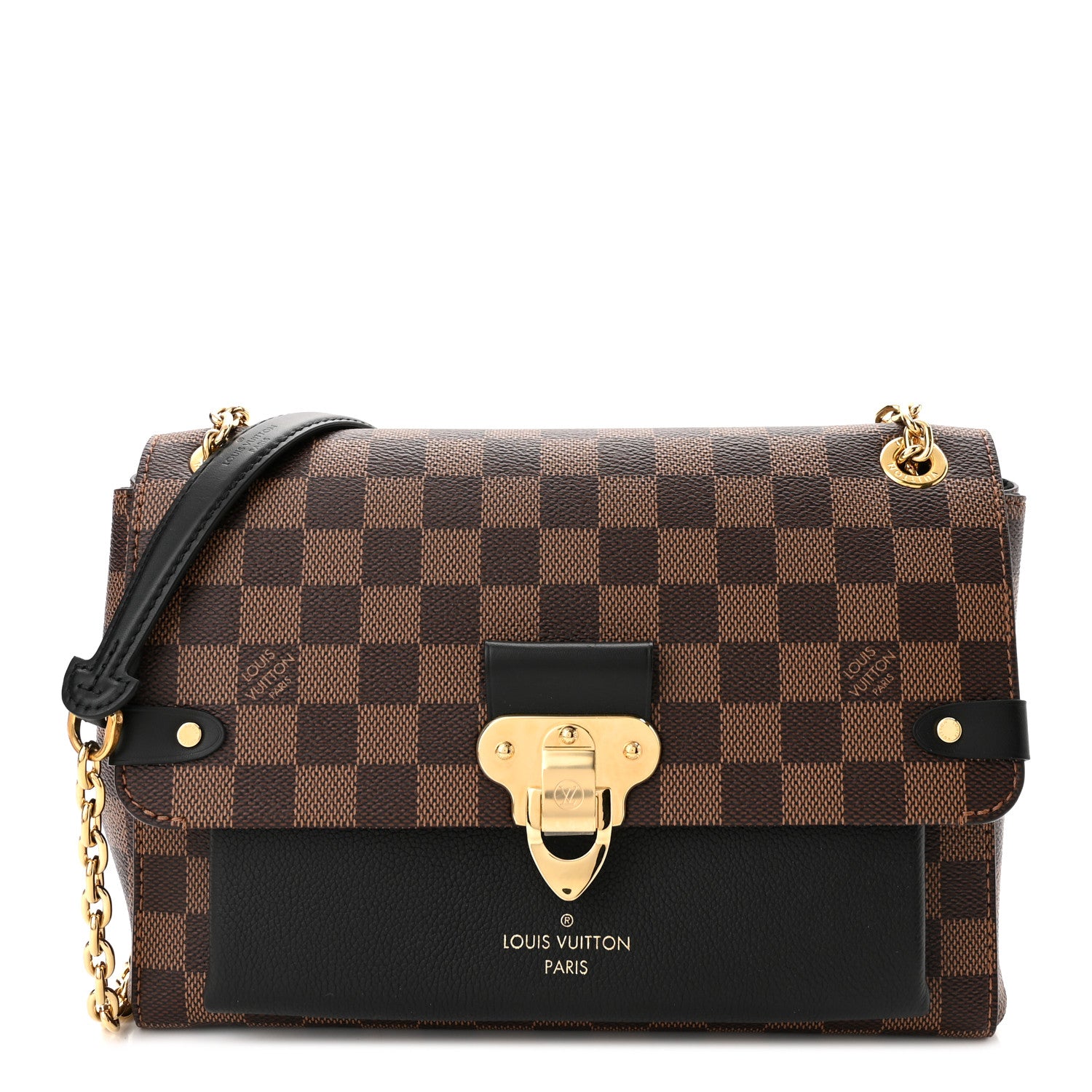 Louis Vuitton Damier Ebene Vavin PM Black 1 of 9