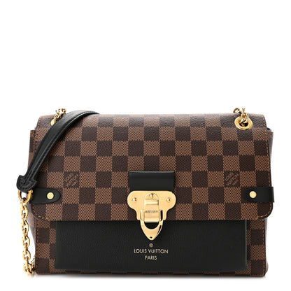 Louis Vuitton Damier Ebene Vavin PM Black 1 of 9