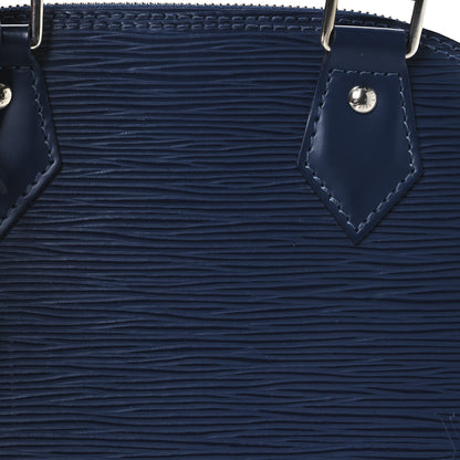 Louis Vuitton Epi Alma BB Indigo 7 of 9