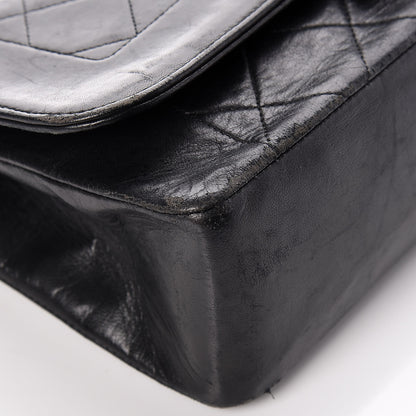 Chanel Lambskin Quilted Medium Single Flap Black 13 of 20