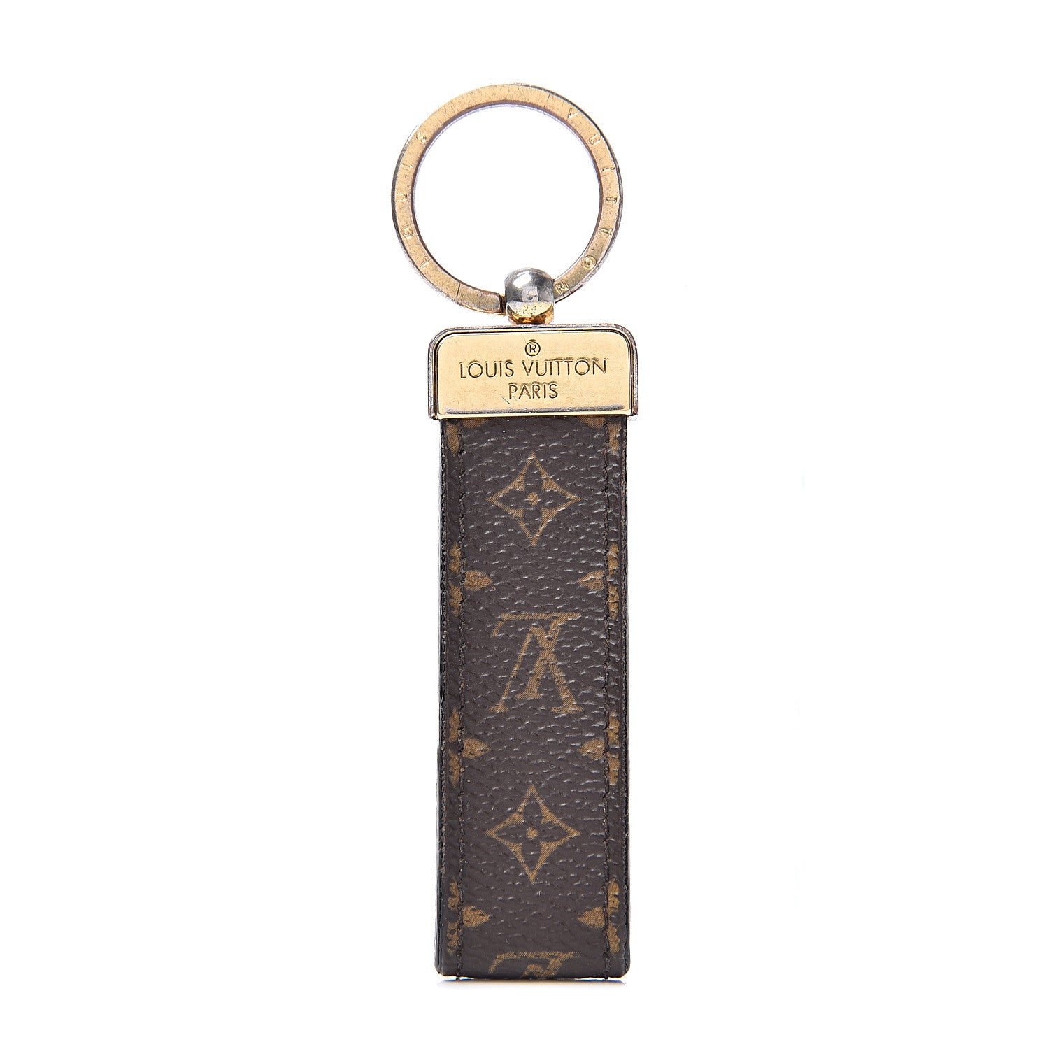 Louis Vuitton Monogram Dragonne Key Holder 1 of 2
