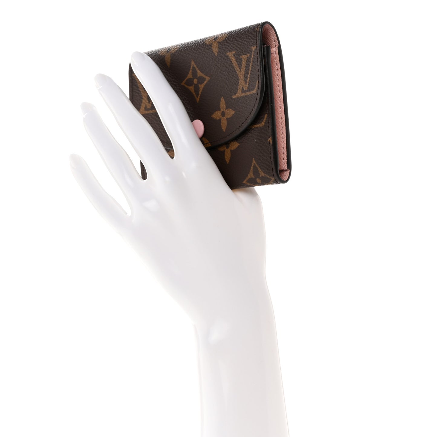 Monogram Rosalie Coin Purse Rose Ballerine