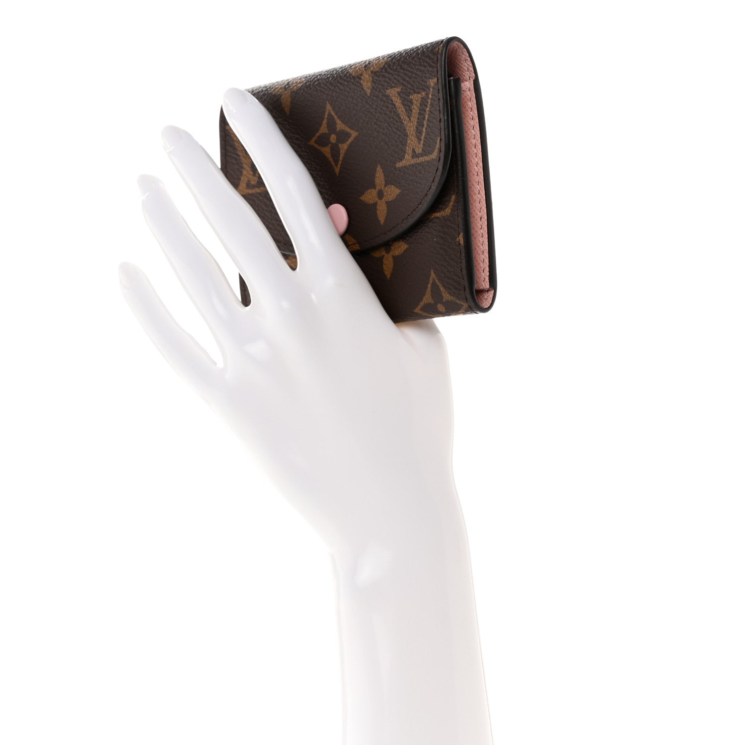 Louis Vuitton Monogram Rosalie Coin Purse Rose Ballerine 2 of 7