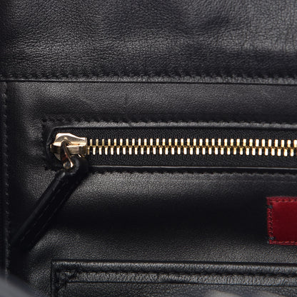 Valentino Garavani Vitello Medium Rockstud Tote Black 9 of 14
