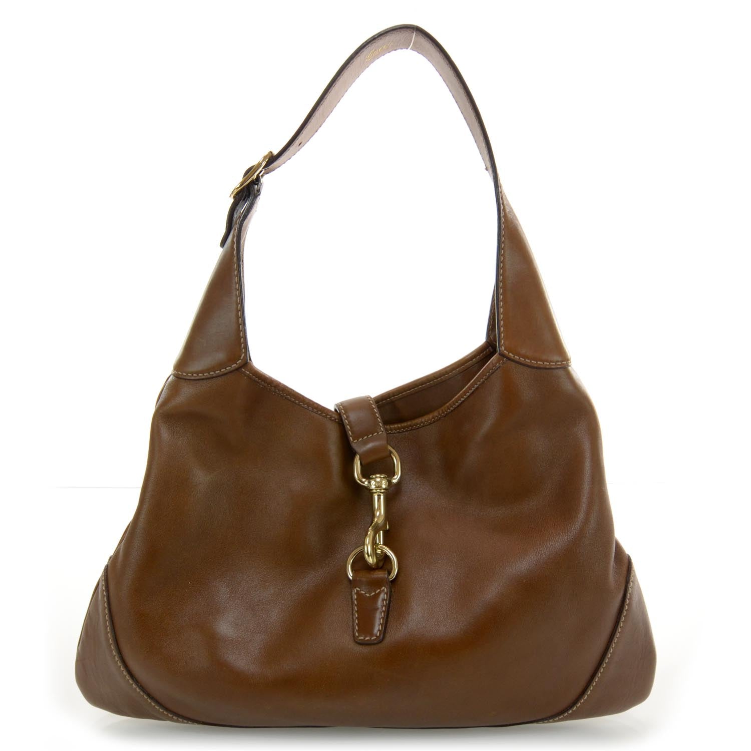 Gucci Leather Jackie O Bouvier Hobo 1 of 7