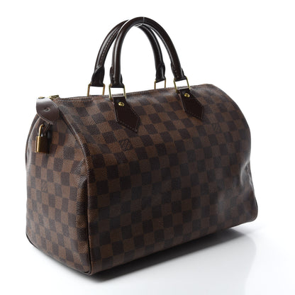 Louis Vuitton Damier Ebene Speedy 30 3 of 11