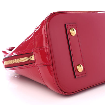 Louis Vuitton Vernis Alma BB Cherry 6 of 8