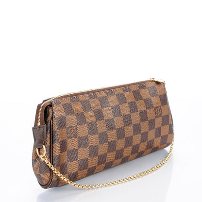 Louis Vuitton Damier Ebene Eva Clutch 3 of 7