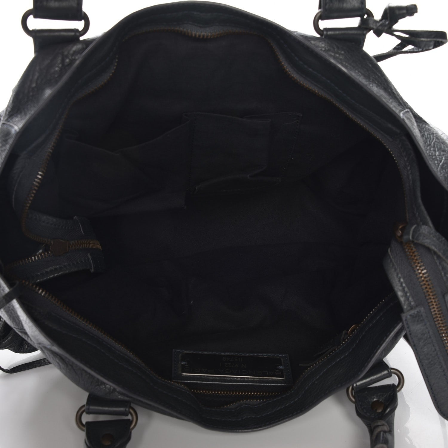 Balenciaga Agneau Classic Hardware City Anthracite 6 of 8