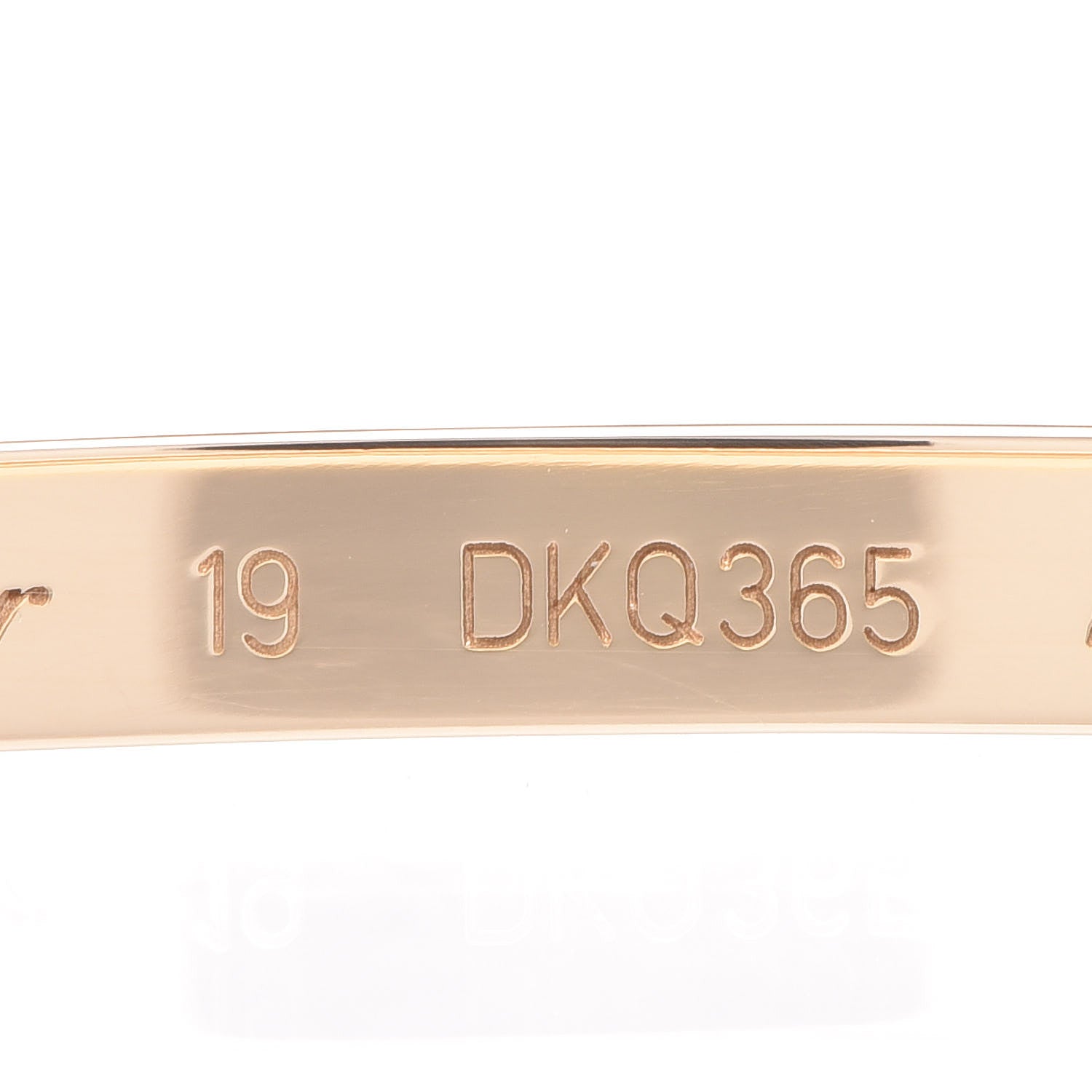 Cartier 18K Yellow Gold Small LOVE Bracelet 19 5 of 7