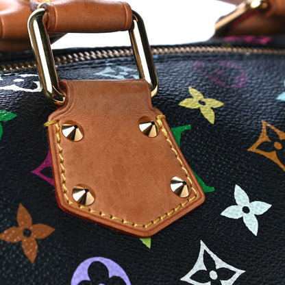 Louis Vuitton Monogram Multicolor Speedy 30 Black 17 of 29