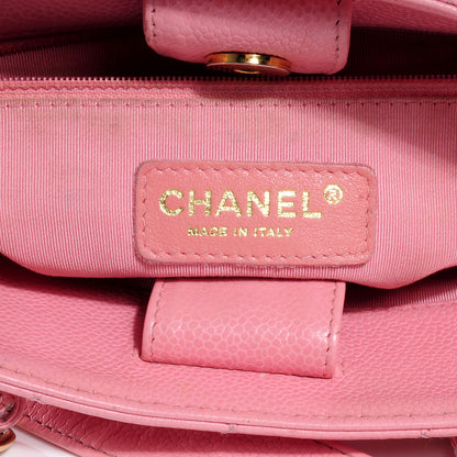 Chanel Caviar Petit Shopping Tote PST Pink 6 of 7