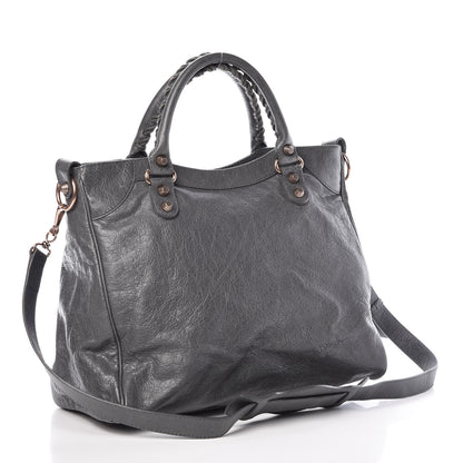 Balenciaga Agneau Giant 12 Rose Gold Hardware Velo Gris Tarmac 3 of 9