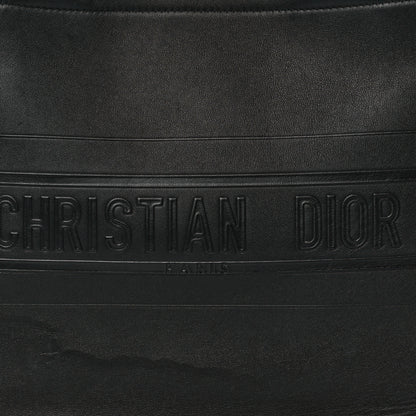 Christian Dior Calfskin Embossed Medium Book Tote Black 8 of 10