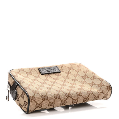 Gucci Monogram Belt Bag Dark Brown 4 of 9