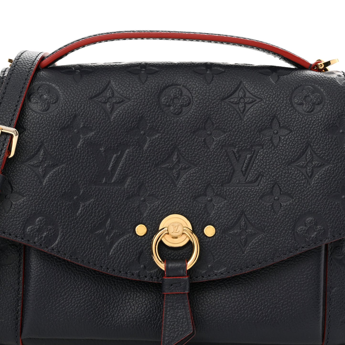 Empreinte Blanche BB Marine Rouge