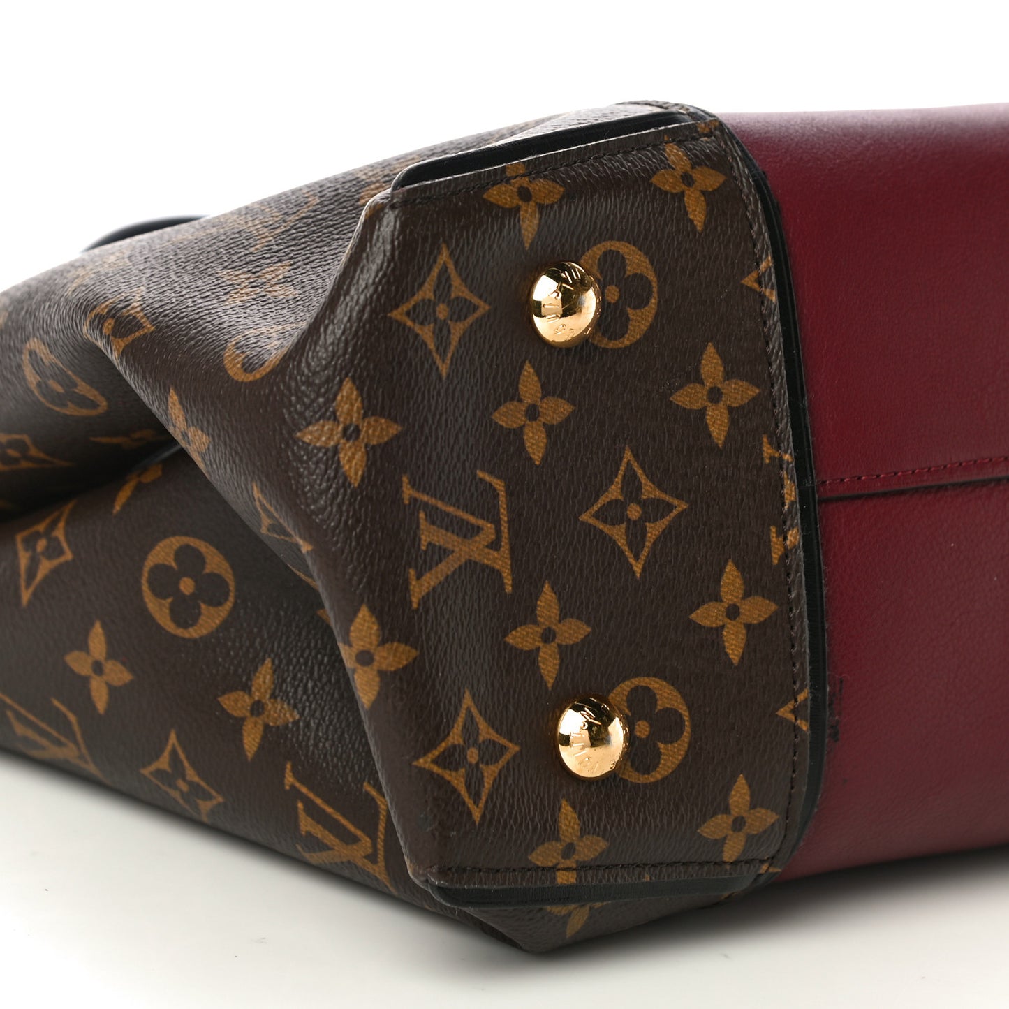 Monogram Cuir Orfevre Tote W PM Prunille