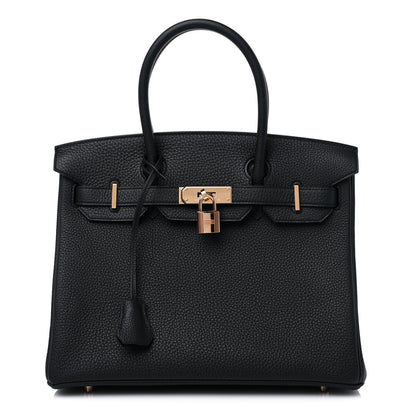 Hermes Togo Birkin 30 Black 1 of 10