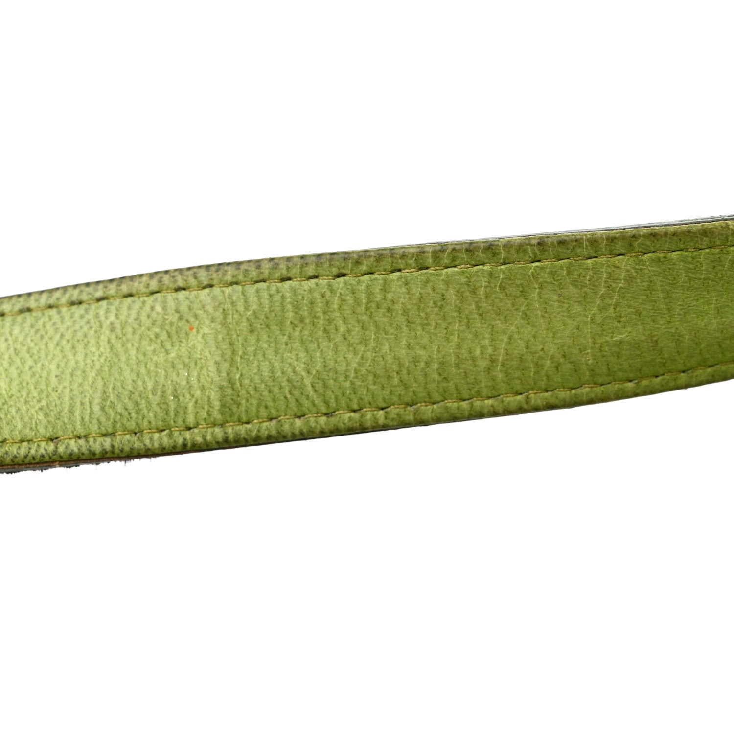 Fendi Knit Calf Hair Beaded Baguette Green 15 of 15