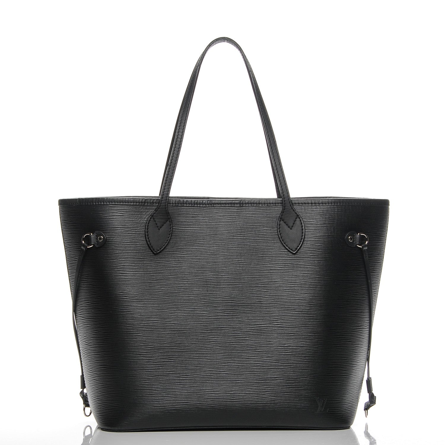Louis Vuitton Epi Neverfull MM Black 3 of 8