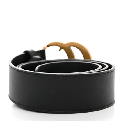 Gucci Calfskin Double G 40mm Belt 85 34 Black 2 of 5