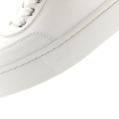 Christian Louboutin Canvas Simplerui Flat Sneakers 38.5 White 10 of 12