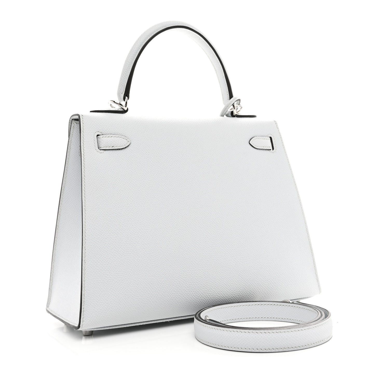 Epsom Kelly Sellier 25 Gris Platine