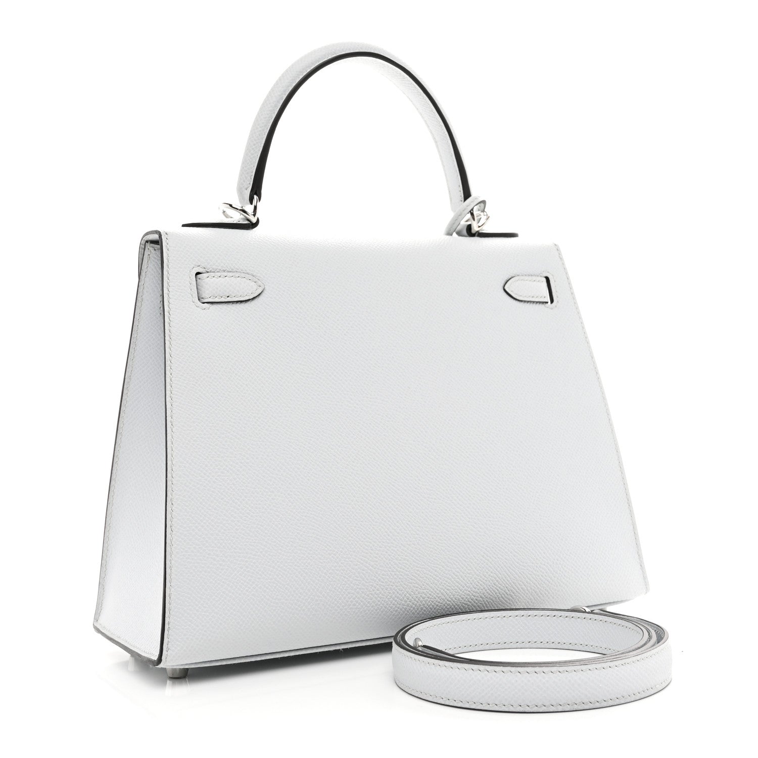 Hermes Epsom Kelly Sellier 25 Gris Platine 3 of 11