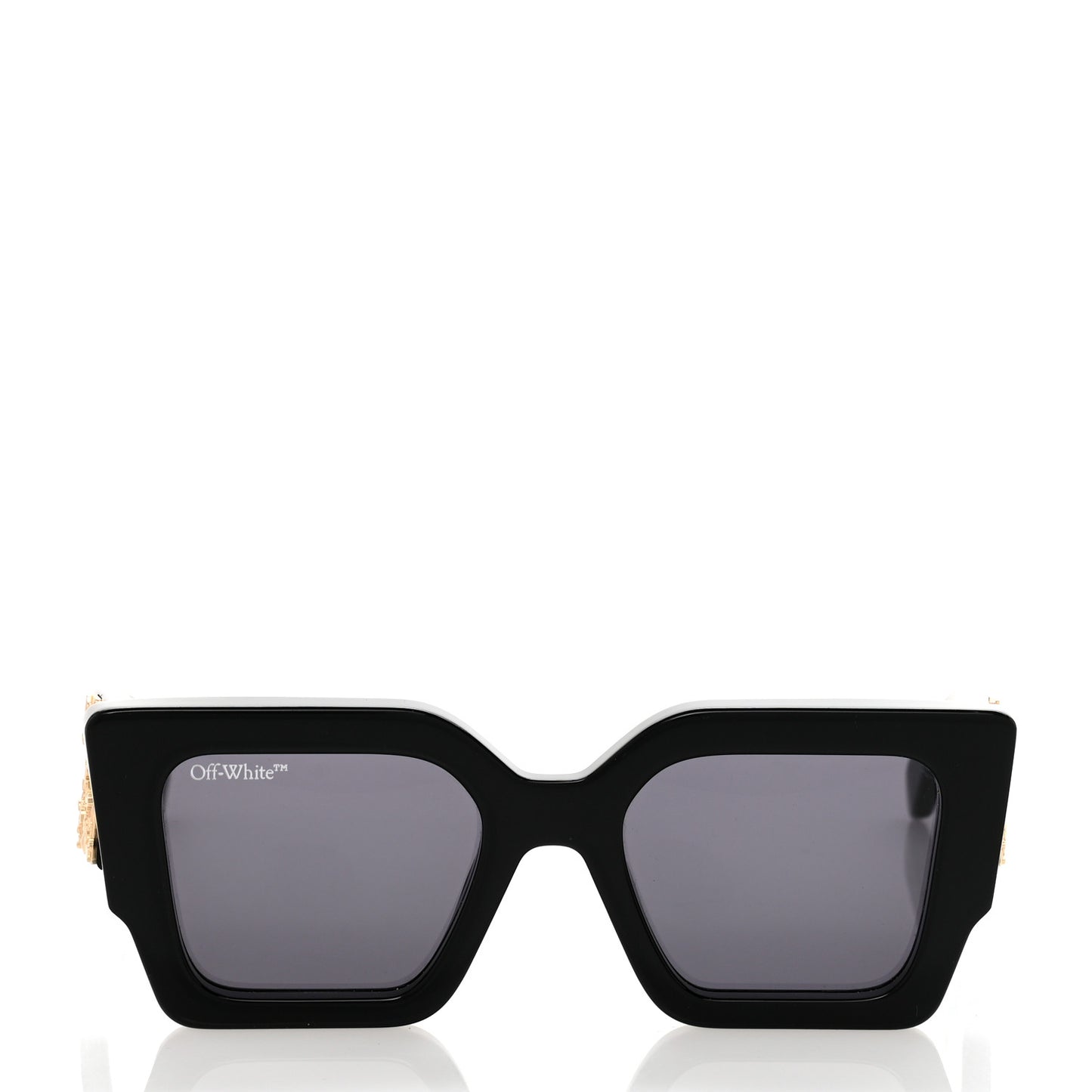 Acetate Square The Sun Sunglasses Black