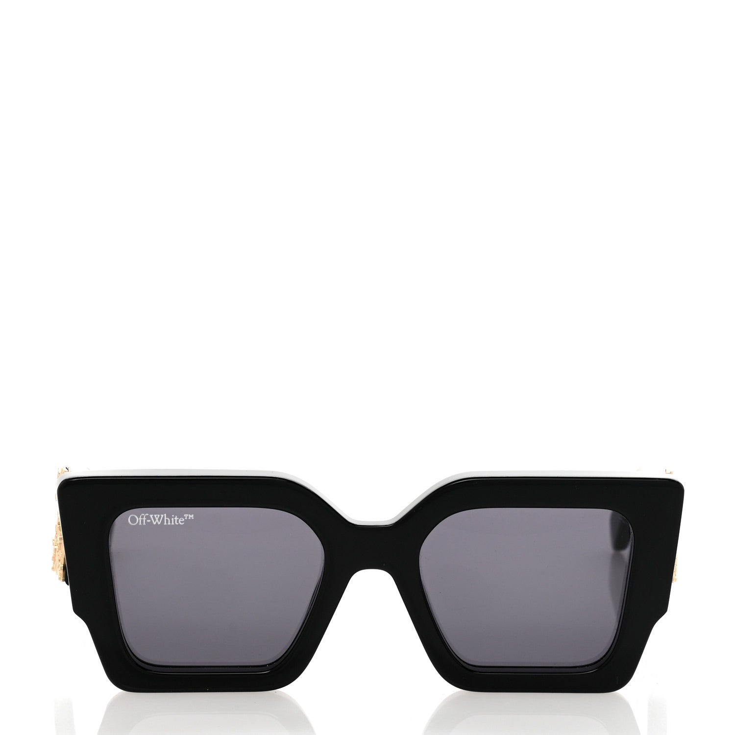 Off-White Acetate Square The Sun Sunglasses Black 2 of 8