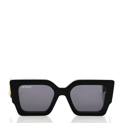 Off-White Acetate Square The Sun Sunglasses Black 2 of 8