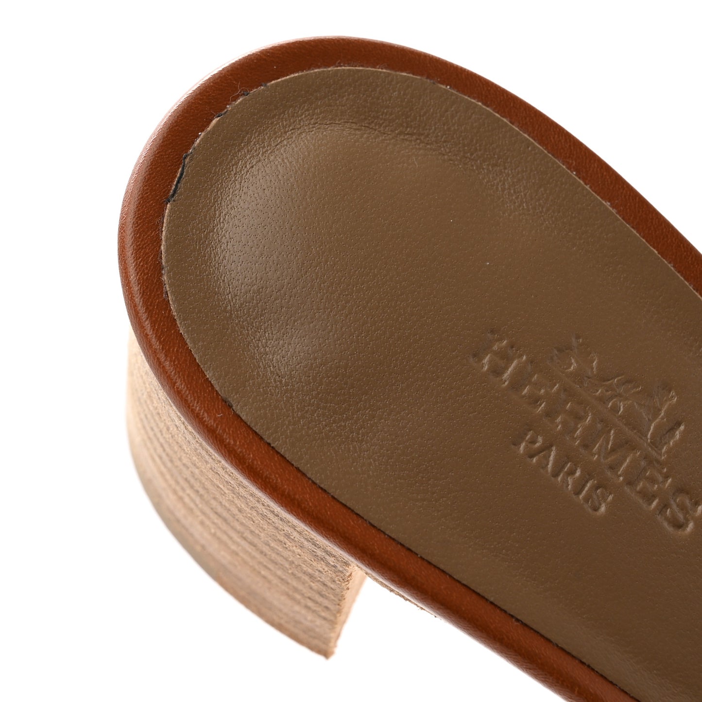 Calfskin Oasis Sandals 37.5 Gold